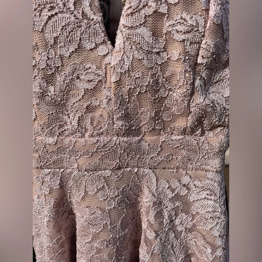 Windsor pink lace dress prom XS - Picture 2 of 4